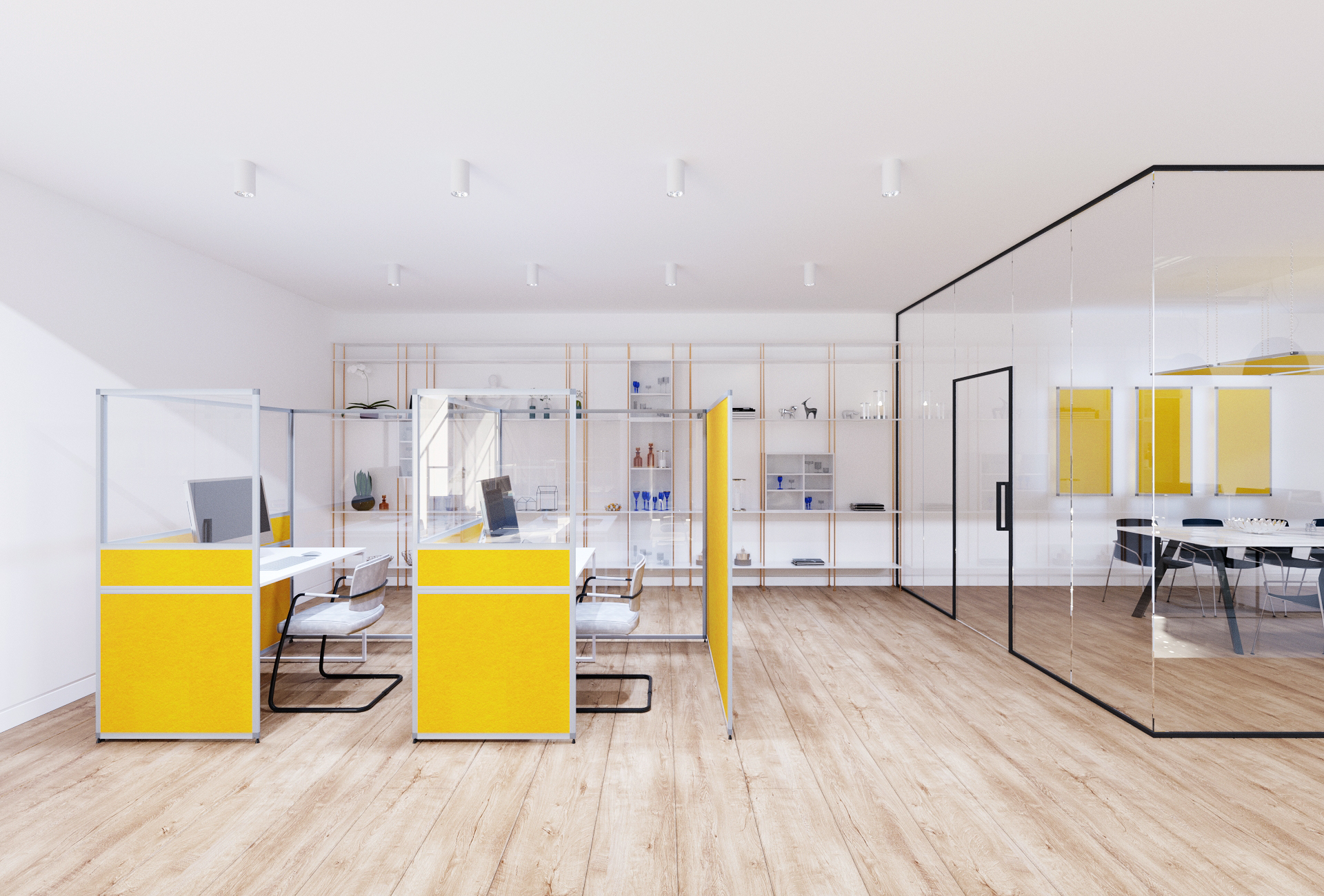 Reyem Akkustik Wände Büro Home